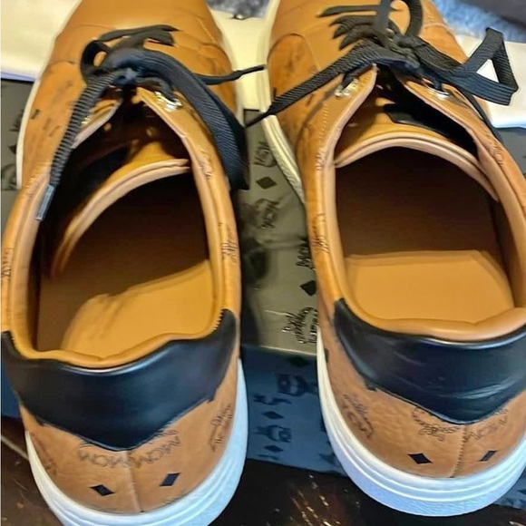 Authentic MCM Men’s Leather Sneakers - Picture 3 of 3
